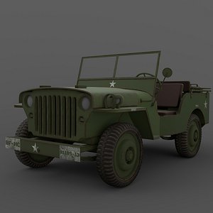 3D Willys Jeep