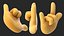 Collection d'émojis gestuels 3