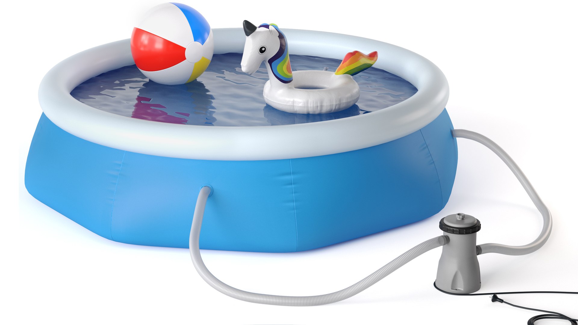 Bestway Pool Fast Set 3D - TurboSquid 2416181