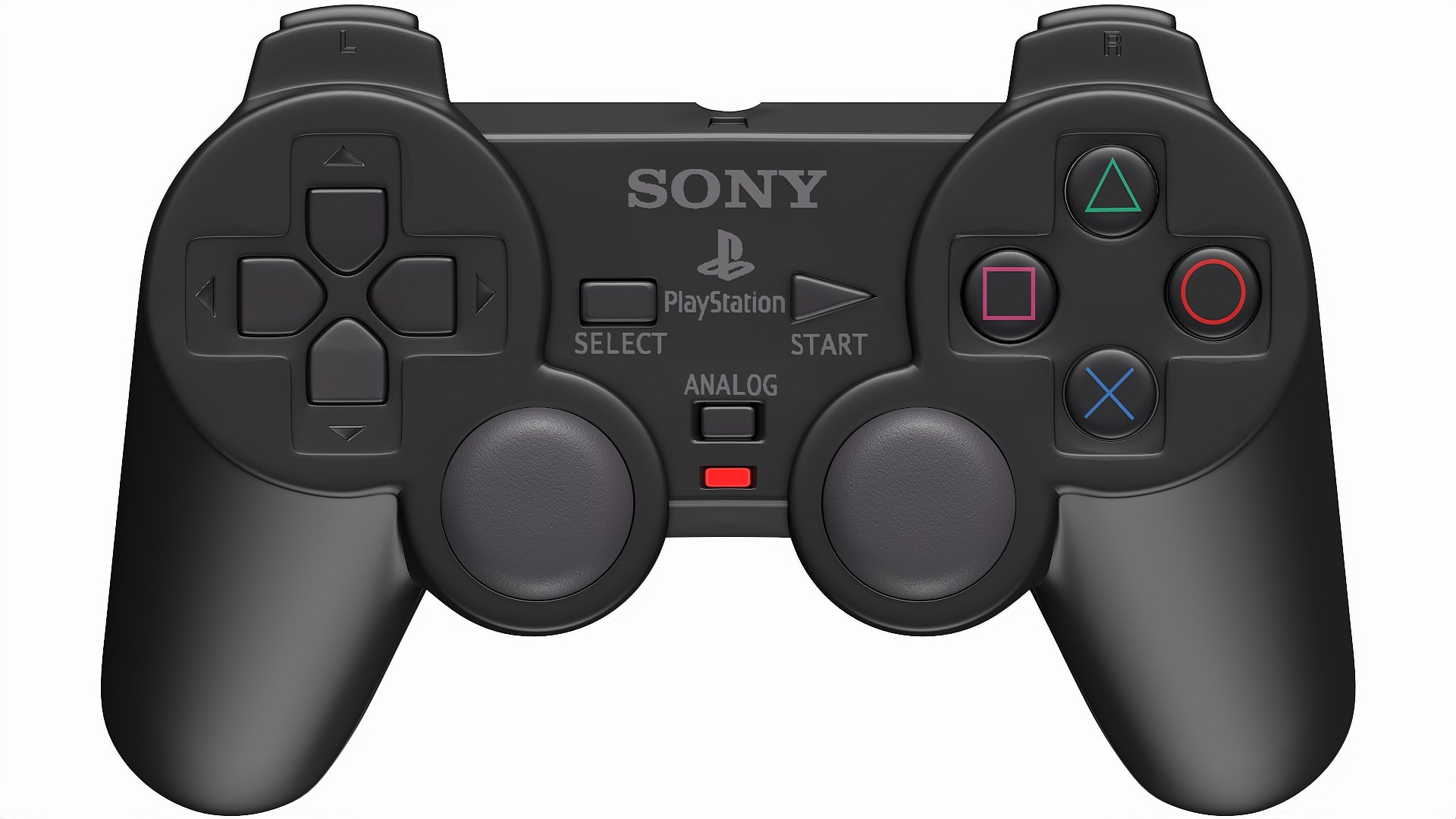 DualShock 2 Analog Controller 3D Model - TurboSquid 2202212
