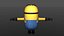 minion stuart 3D model