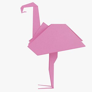 Paper Flamingo