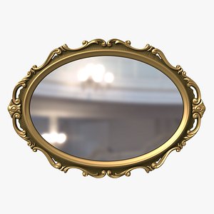 Classic Mirror in Baroque Style