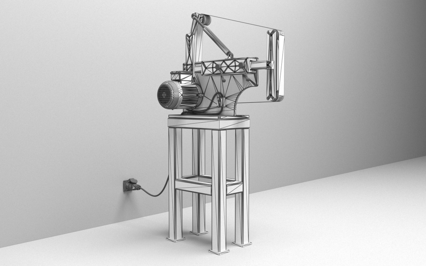 Belt Grinder 3D Model - TurboSquid 1913937