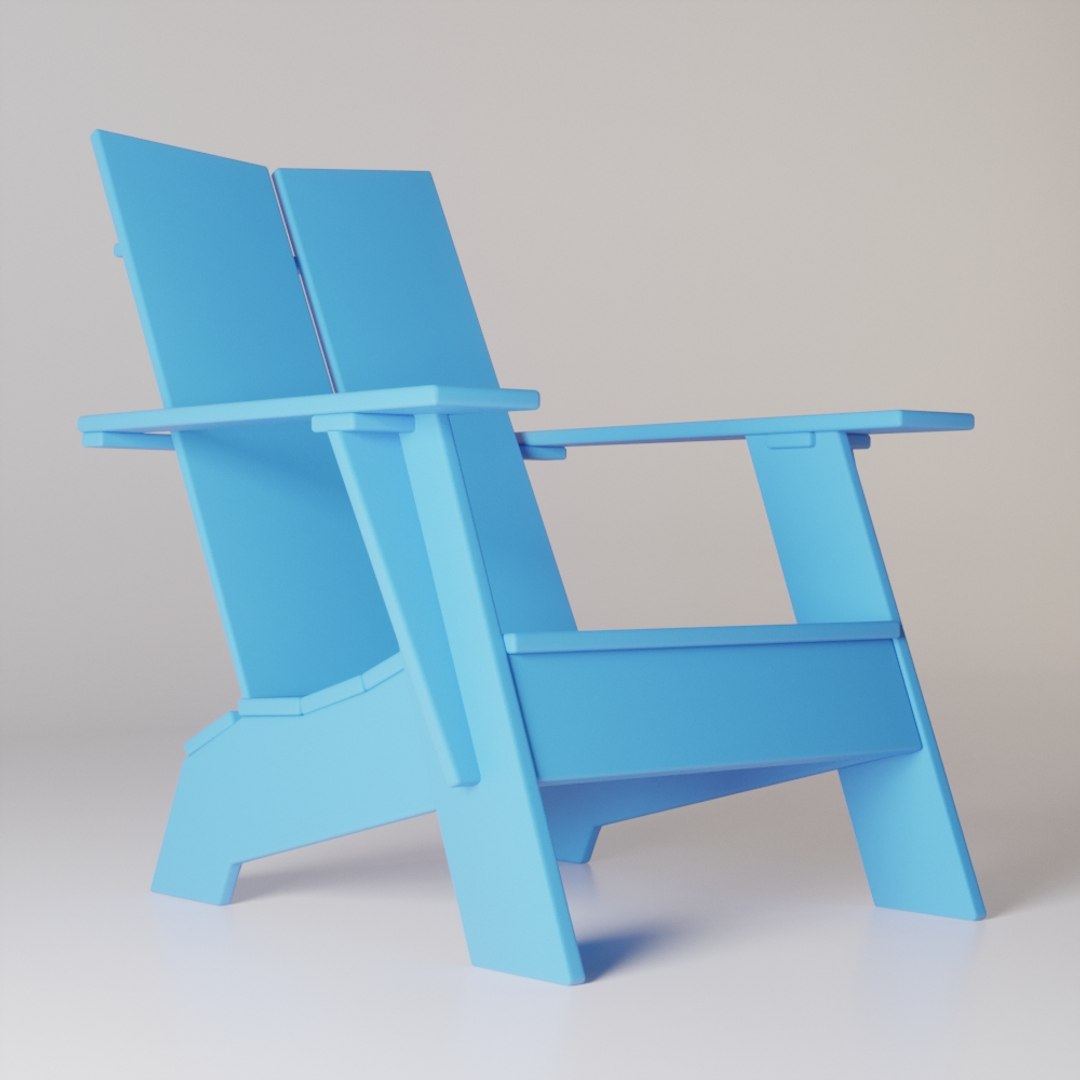 Emmet Lounge Chair 3D Model TurboSquid 1298053