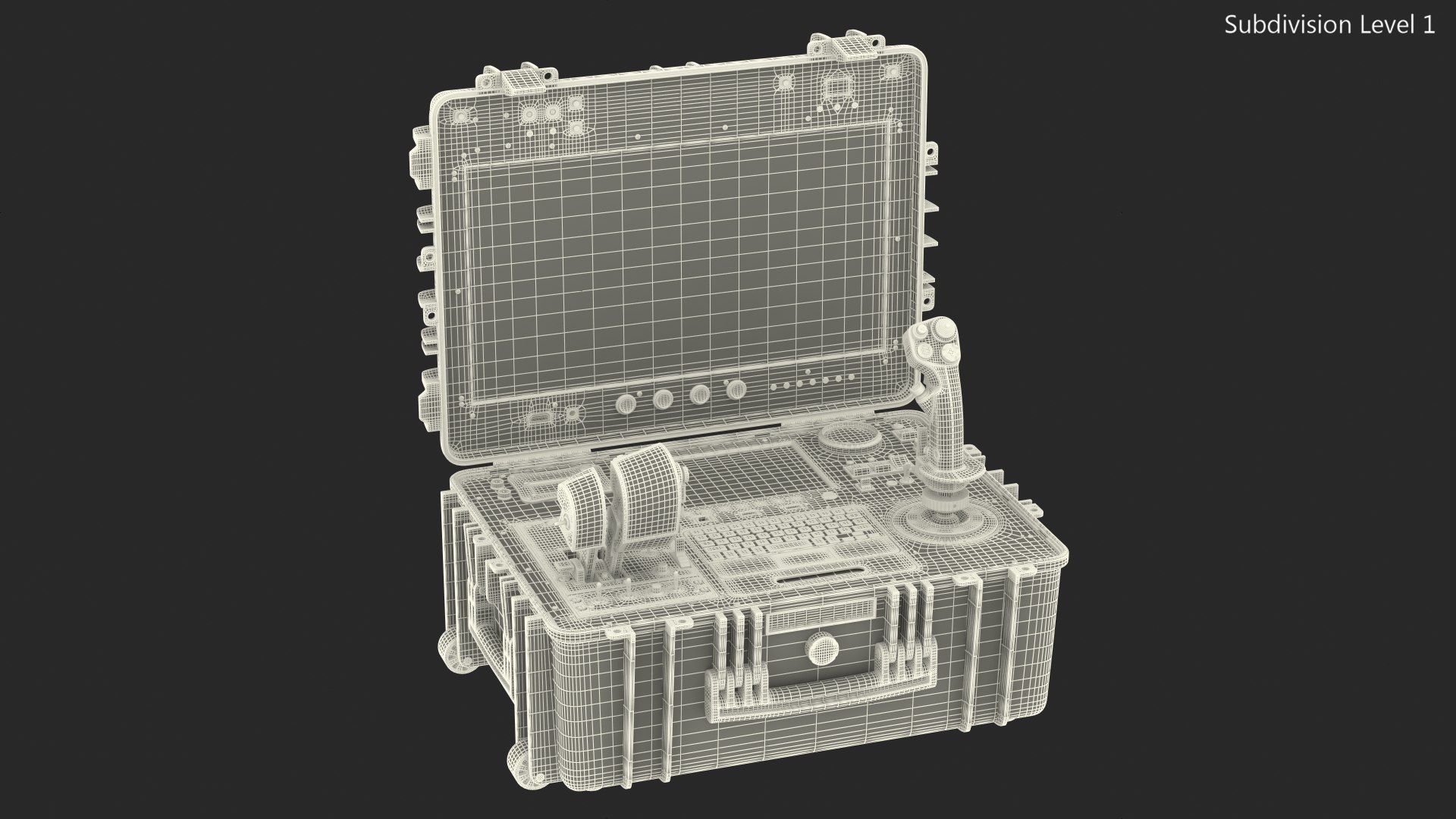 Drone Control Station 3D model https://p.turbosquid.com/ts-thumb/sW/ehX849/61/dronecontrolstation3dmodel024/jpg/1622228676/1920x1080/fit_q87/510ae79e314f866abc6da01443fbdac9267e68ec/dronecontrolstation3dmodel024.jpg