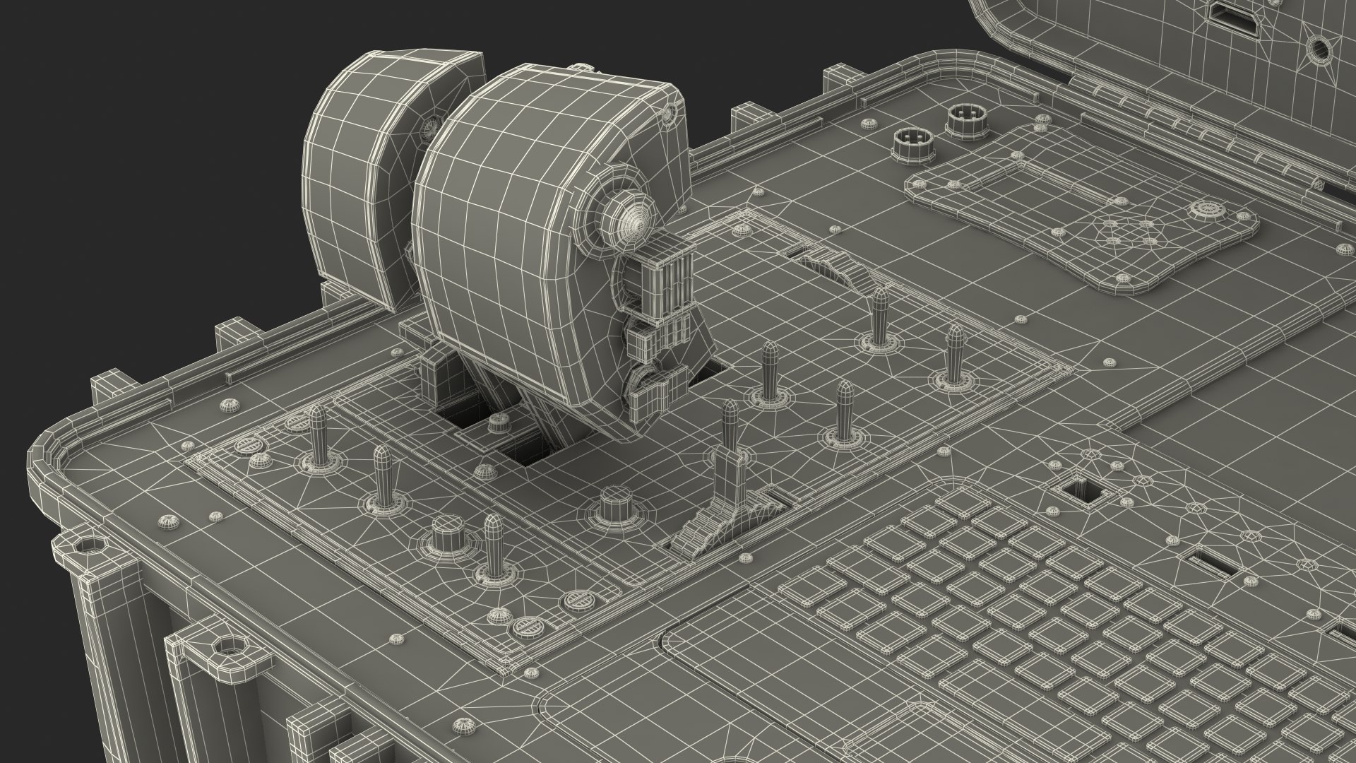 Drone Control Station 3D model https://p.turbosquid.com/ts-thumb/sW/ehX849/OY/dronecontrolstation3dmodel034/jpg/1622228714/1920x1080/fit_q87/b21dfeb1a19b180730db78b0715e67d08a10d6a4/dronecontrolstation3dmodel034.jpg