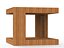 Mesa de centro de madeira
