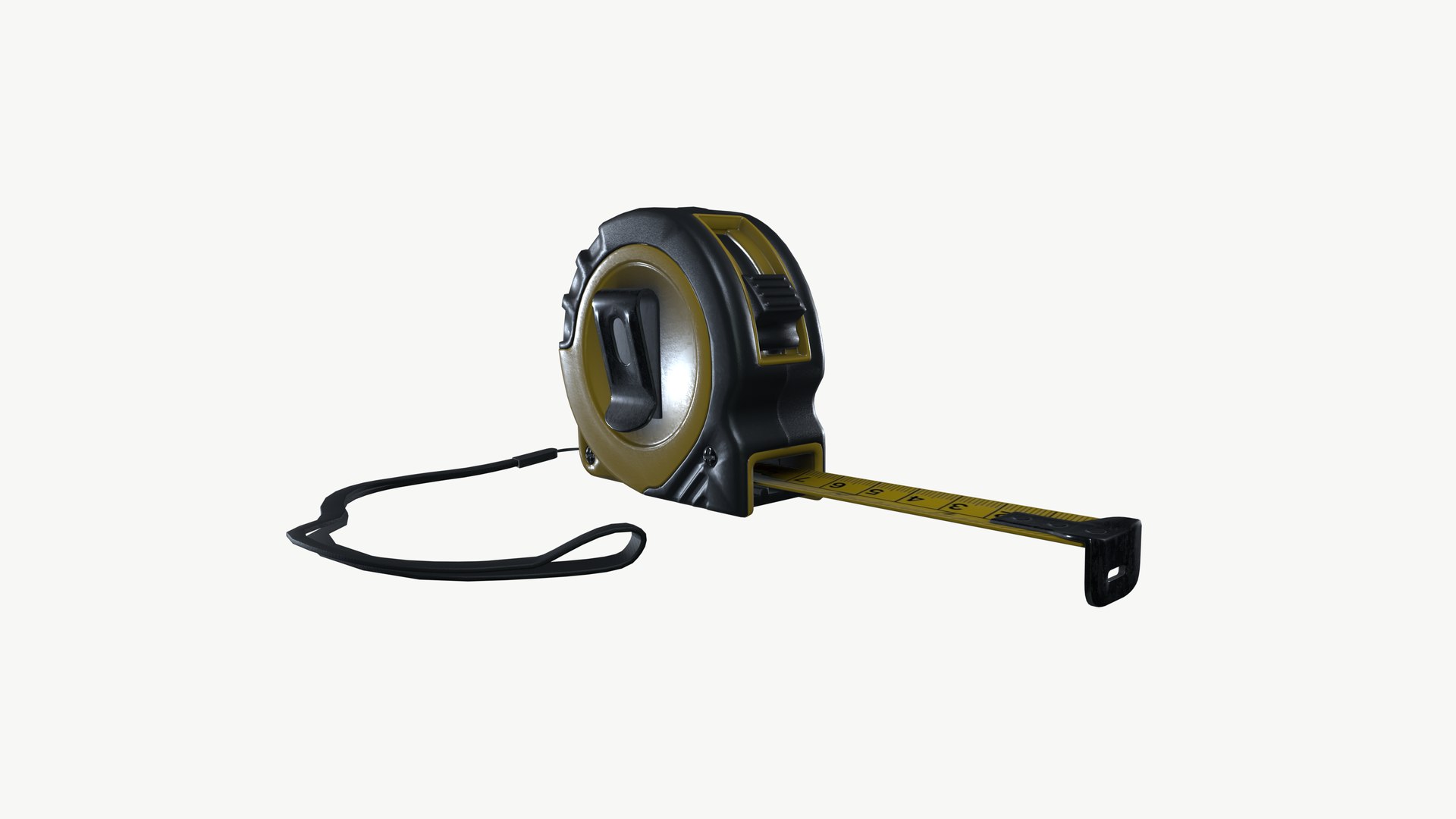 3D Model Measurement Tape - TurboSquid 2294270