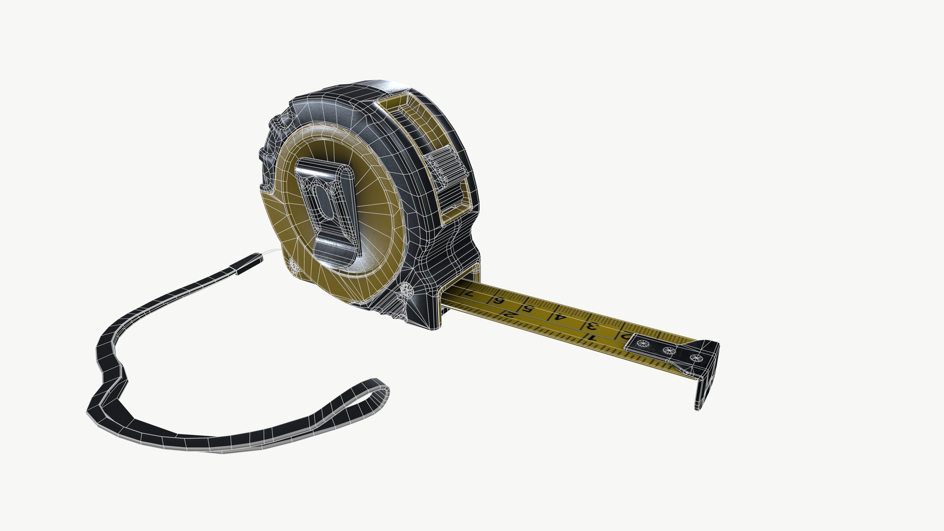 3D Model Measurement Tape - TurboSquid 2294270
