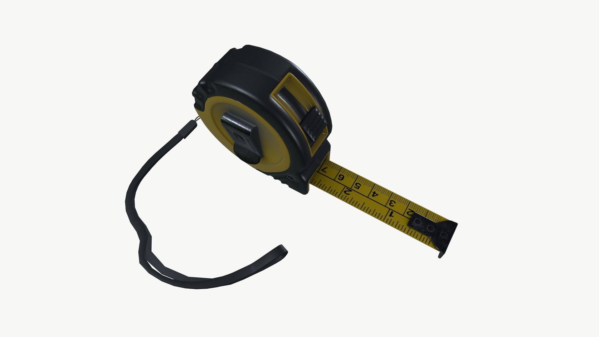 3D Model Measurement Tape - TurboSquid 2294270