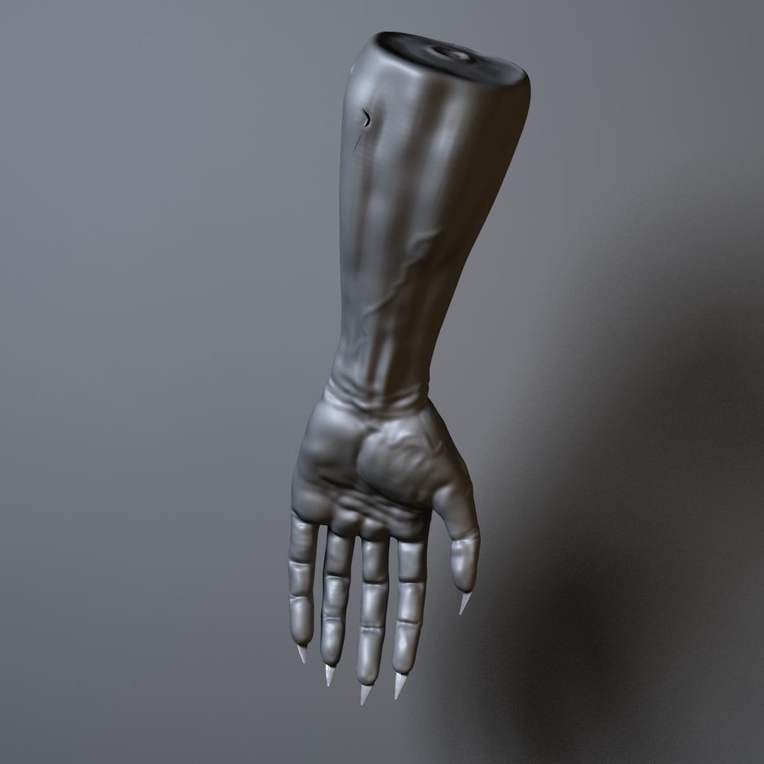 Demon Hand Obj