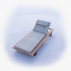3D High-Quality - Garden Lounger