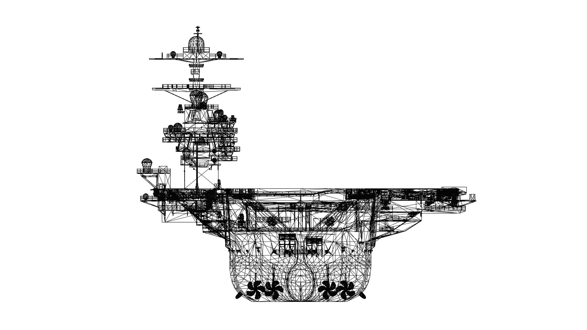 USS Gerald R Ford Model - TurboSquid 2336150