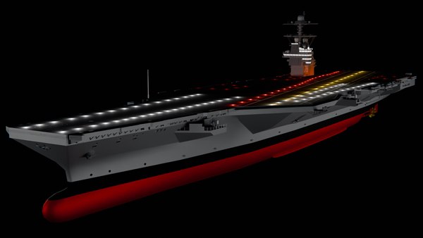 modelo 3d USS Gerald R. Ford - TurboSquid 2336150
