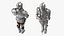 medieval knight plates armor suit 3D model