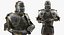 medieval knight plates armor suit 3D model