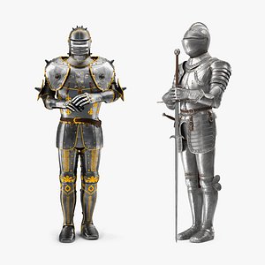 Medieval Knight Plates Armor Collection