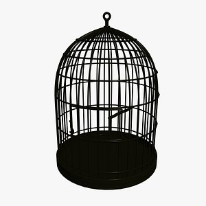 bird cage 3d model