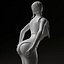Modello stampabile 3d di donnad