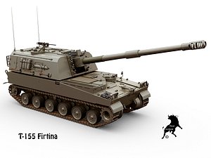 3D t-155 firtina model