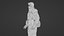 Nowoczesny model żołnierza wojskowego 3D GameReady Rigged