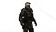 Nowoczesny model żołnierza wojskowego 3D GameReady Rigged