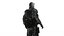 Nowoczesny model żołnierza wojskowego 3D GameReady Rigged