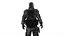 Nowoczesny model żołnierza wojskowego 3D GameReady Rigged
