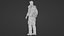 Nowoczesny model żołnierza wojskowego 3D GameReady Rigged