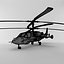 alligator helicopter military 3d model