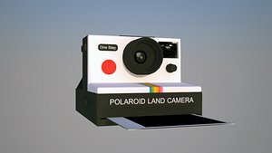 3d model polaroid step
