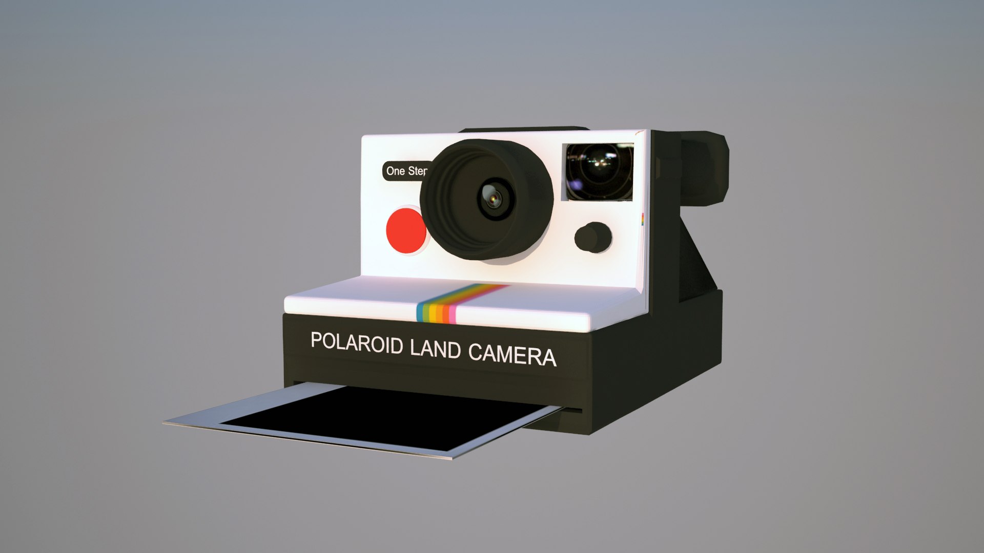 3d Model Polaroid Step