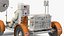 Lunar Roving Vehicle with Astronaut