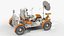 Lunar Roving Vehicle with Astronaut