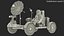 Lunar Roving Vehicle with Astronaut