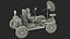 Lunar Roving Vehicle with Astronaut