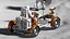 Lunar Roving Vehicle with Astronaut