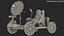 Lunar Roving Vehicle with Astronaut