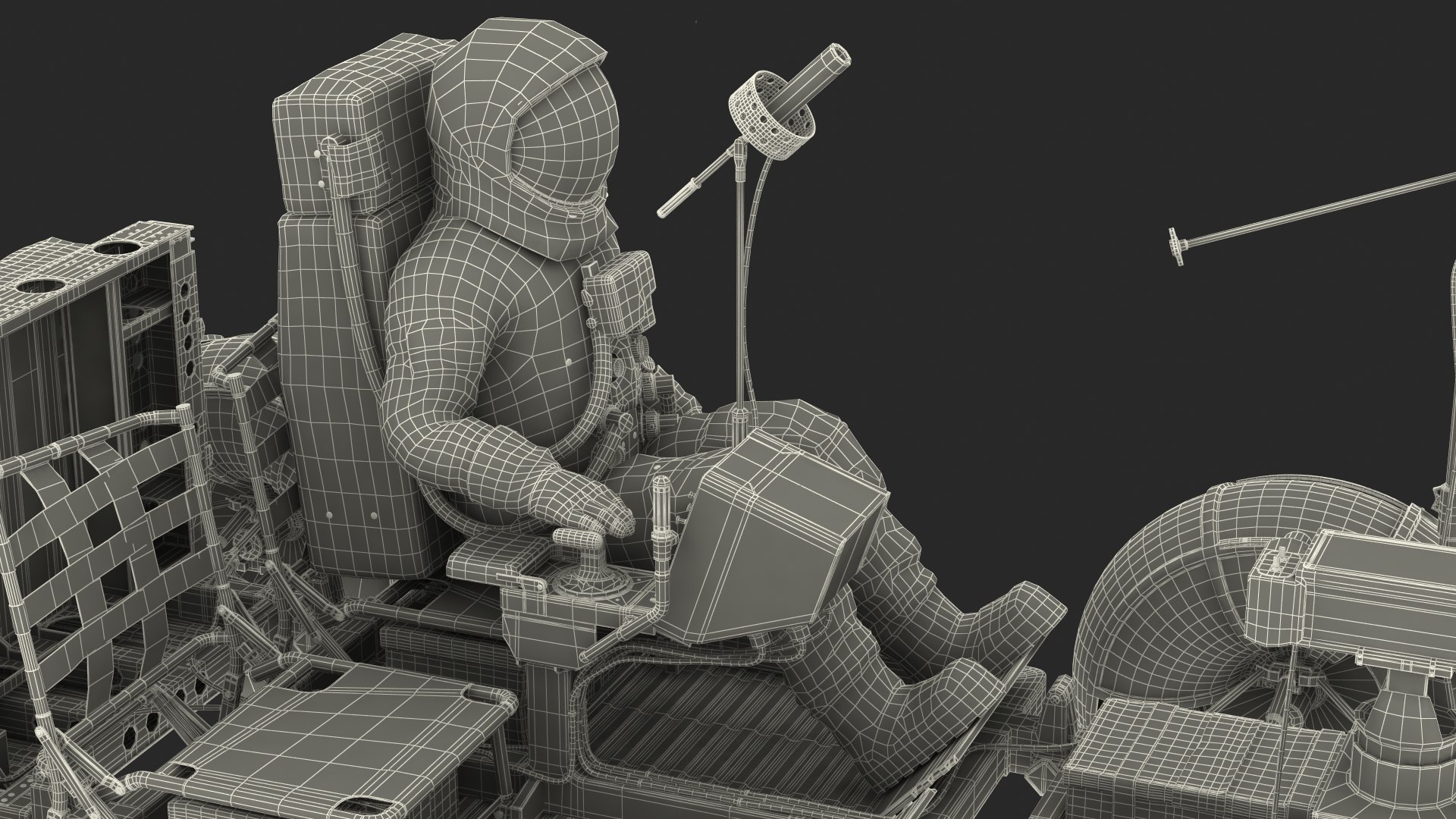 Lunar Roving Vehicle with Astronaut model https://p.turbosquid.com/ts-thumb/sX/DAeL2c/wl/lunarrovingvehiclewithastronaut3dsmodel031/jpg/1643959014/1920x1080/fit_q87/d001ab7a9b50c6a1d64353a05c59cc2e716a389d/lunarrovingvehiclewithastronaut3dsmodel031.jpg