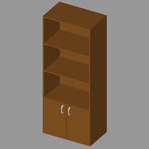 wooden shelving 3d 3ds