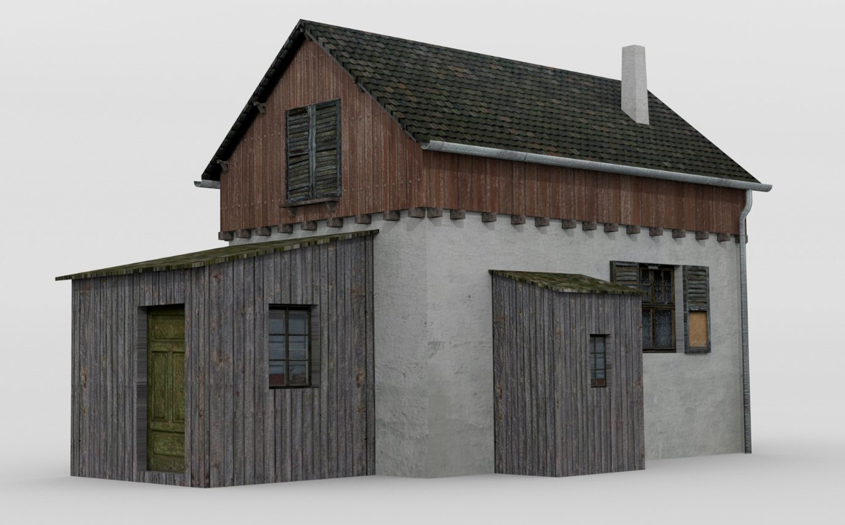 Gatekeeper House 3d Model