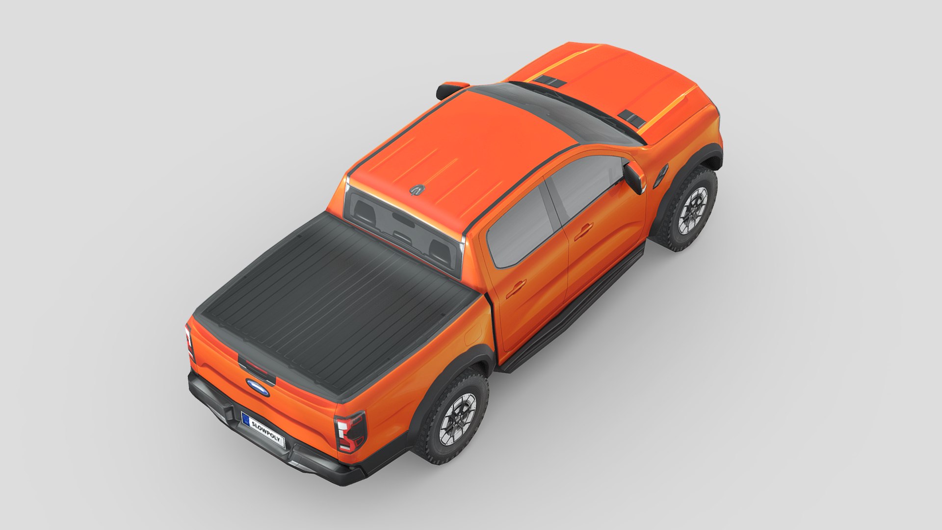 3D Ford Ranger Raptor 2023 Model - TurboSquid 2149884