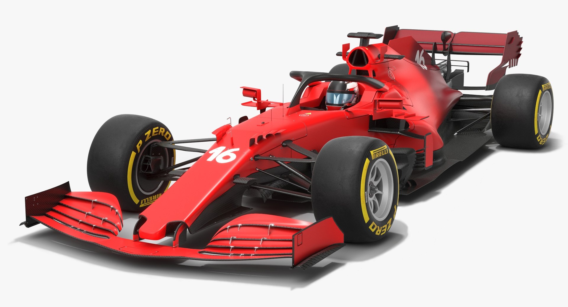 3D Formula Red Car 2021 F1 Model TurboSquid 1714576