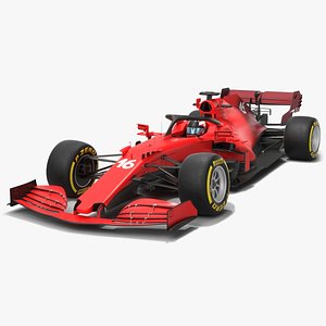 Formula 1 Red Car 2021 F1
