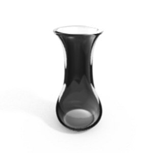 free glass vase free! 3d model