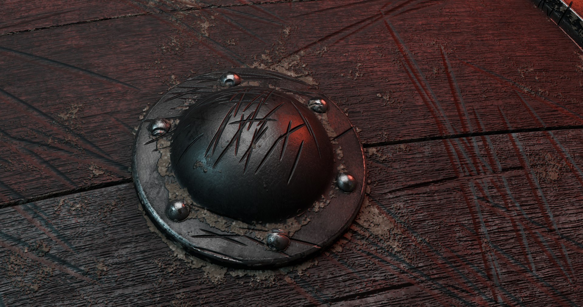 Realistic Viking Shield 3D Model 3D Model - TurboSquid 2282865