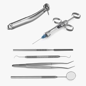 Basic Dental Instruments Collection 2