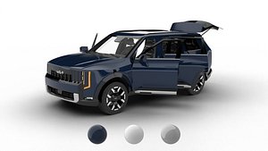 3D Kia Telluride S 2027 HQ 3d model