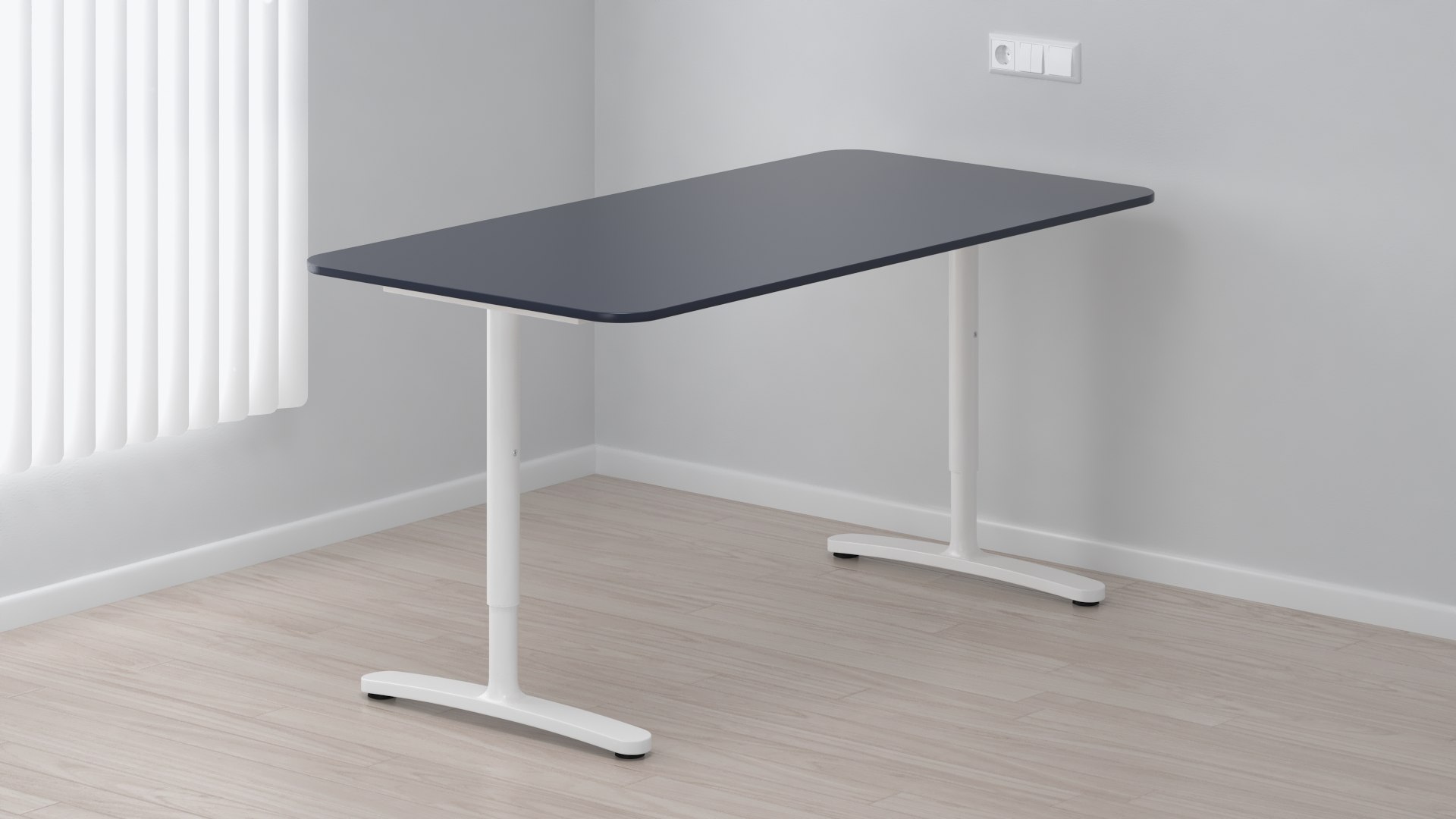 3d Ikea Bekant Desk